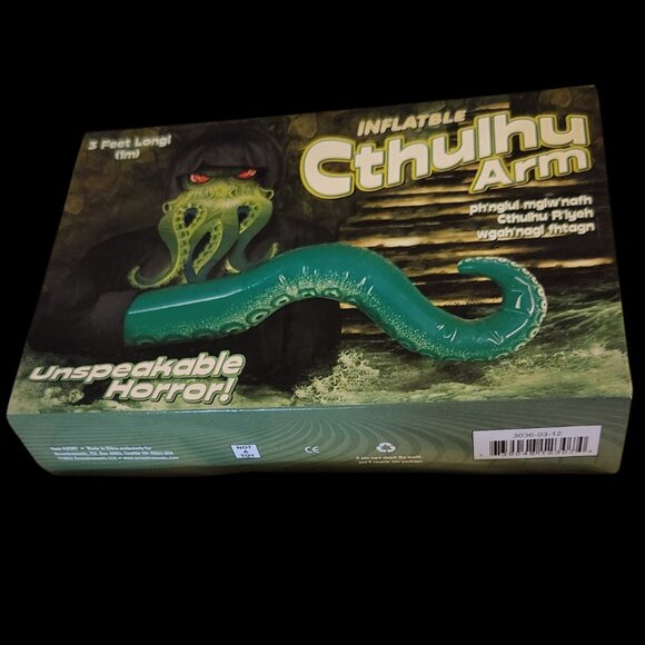 Inflatable Cthulhu arm, a novelty item or costum accessory - Picture 1 of 2